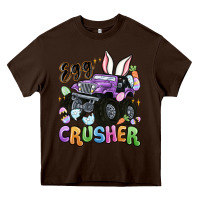 Chocolate Brown egg crusher Heavy Core Tee - MaliasSmallBusiness