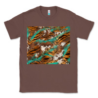 Chestnut tiger cowhide tumbler Classic Tee - BarkalooDesign