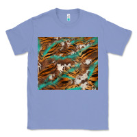 Colony Blue tiger cowhide tumbler Classic Tee - BarkalooDesign