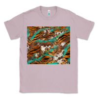 Lilac tiger cowhide tumbler Classic Tee - BarkalooDesign