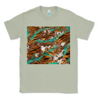 Matcha tiger cowhide tumbler Classic Tee - BarkalooDesign