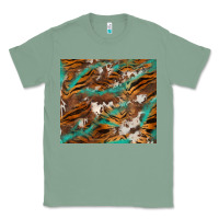 Sage tiger cowhide tumbler Classic Tee - BarkalooDesign