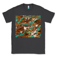 Smoke tiger cowhide tumbler Classic Tee - BarkalooDesign