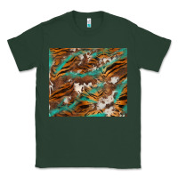 Sports Green tiger cowhide tumbler Classic Tee - BarkalooDesign
