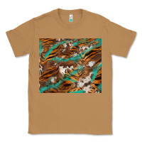 Toasted Coconut tiger cowhide tumbler Classic Tee - BarkalooDesign