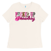Bone pucker up cowboy Ladies Tee - NancyCooperArtShop