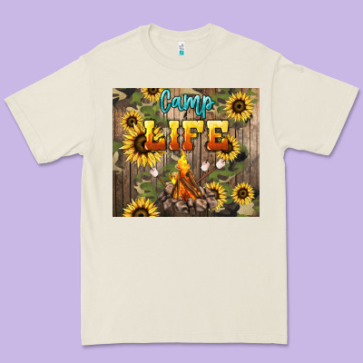 Camp Life Premium Tee Designed By Nancycooperartshop