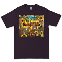Plum camp life Premium Tee - NancyCooperArtShop