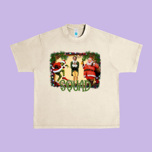 Christmas Friends Squad Urban Heavy Tee Designed By Bettercallsaul