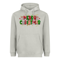 Moon Dust festive merry christmas greeting Heavyweight Hoodie - CowhideDigitalArt