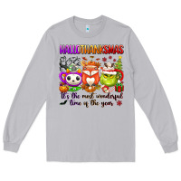 Moon Dust hallothanksmas its the most wonderful time of the Long Sleeve Tee - texasbilliewilder