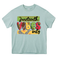 Arona juneteenth vibes only Heavy Core Tee - MaliasSmallBusiness