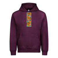 Mauve Wine Fall Pie Urban Hoodie - Artiststas