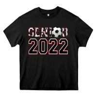 Black senior soccer Heavy Core Tee - AdoDesignShop