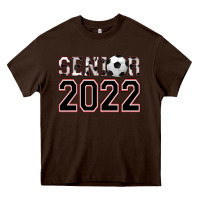 Chocolate Brown senior soccer Heavy Core Tee - AdoDesignShop