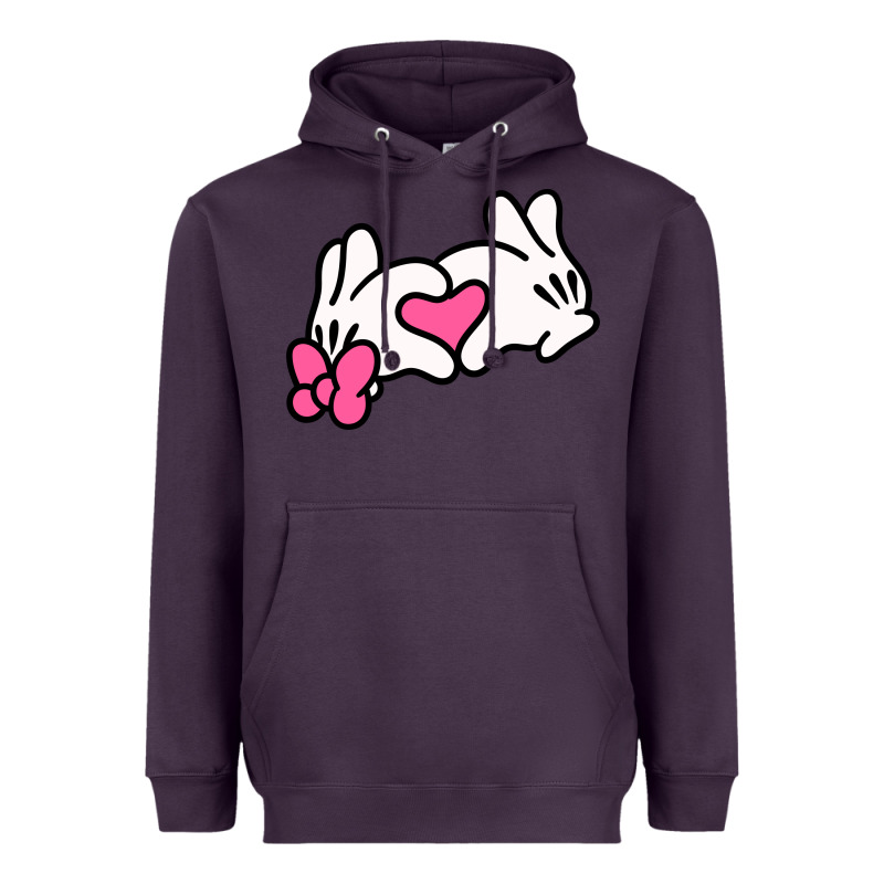 Minnie Mouse Heavyweight Hoodie by CowhideDigitalArt | Teevron