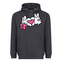 Smoke Minnie Mouse Heavyweight Hoodie - CowhideDigitalArt