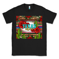 Black texas chica with roses Classic Tee - Jasminsmagicworld