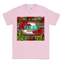 Bubblegum Pink texas chica with roses Classic Tee - Jasminsmagicworld