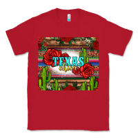 Red texas chica with roses Classic Tee - Jasminsmagicworld