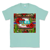 Seafoam texas chica with roses Classic Tee - Jasminsmagicworld