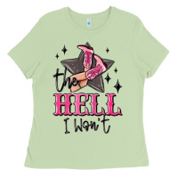 Matcha the hell i wont cowgirl Ladies Tee - MaliasSmallBusiness