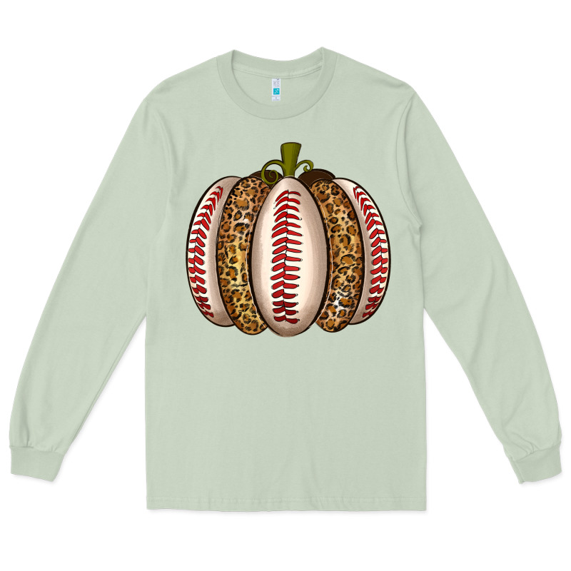 Baseball Pumpkin Long Sleeve Tee by texasbilliewilder | Teevron