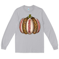 Moon Dust Baseball Pumpkin Long Sleeve Tee - texasbilliewilder