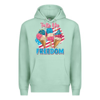 Seafoam taste like freedom 4th of july Premium Hoodie - FaDigitalArtStudio