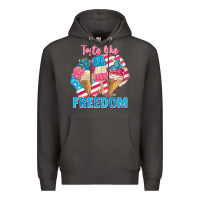 Smoke taste like freedom 4th of july Premium Hoodie - FaDigitalArtStudio