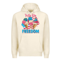 Tofu taste like freedom 4th of july Premium Hoodie - FaDigitalArtStudio
