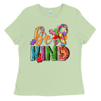 Matcha autism be kind Ladies Tee - NancyCooperArtShop