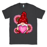 Smoke valentines day with sunflowers gnomes Classic Tee - RanaPortraitStore