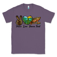 Lavender Peace Love Brown Trout Classic Tee - LillyAllenDesigns