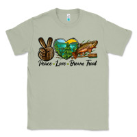 Matcha Peace Love Brown Trout Classic Tee - LillyAllenDesigns