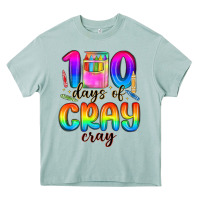 Arona 100 days of cray cray Heavy Core Tee - MaliasSmallBusiness