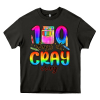 Asphalt 100 days of cray cray Heavy Core Tee - MaliasSmallBusiness