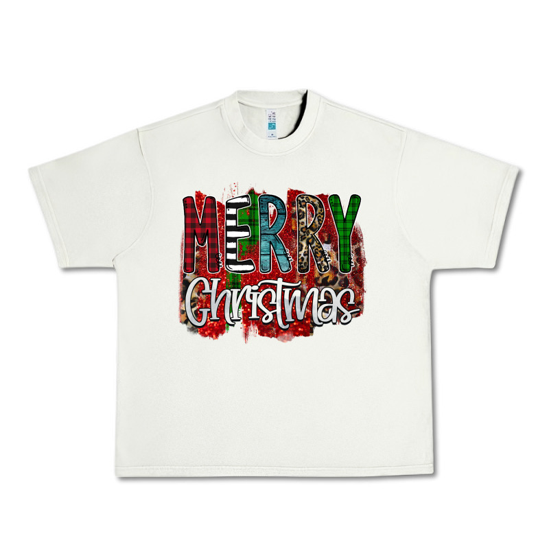 Merry Christmas Buffalo Plaid Leopard Urban Heavy Tee by Bettercallsaul | Teevron