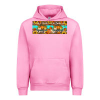 Fuchsia Pink Fall Sweet Fall Urban Hoodie - Artiststas