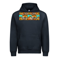 Navy Fall Sweet Fall Urban Hoodie - Artiststas