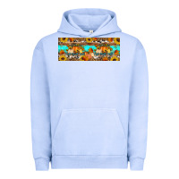 Pigment Grape Ice Fall Sweet Fall Urban Hoodie - Artiststas