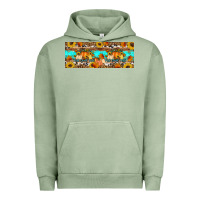 Pigment Oil Green Fall Sweet Fall Urban Hoodie - Artiststas