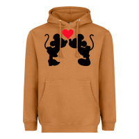 Meerkat Minnie Mouse Heavyweight Hoodie - CowhideDigitalArt