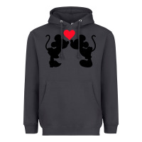 Smoke Minnie Mouse Heavyweight Hoodie - CowhideDigitalArt