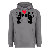 Storm Minnie Mouse Heavyweight Hoodie - CowhideDigitalArt