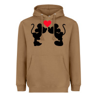 Toasted Coconut Minnie Mouse Heavyweight Hoodie - CowhideDigitalArt