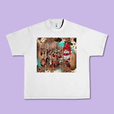 Merry Christmas Gnome Urban Heavy Tee Designed By Jahusdesignshop