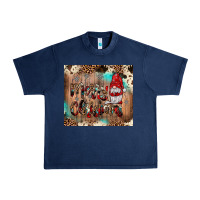 Navy merry christmas gnome Urban Heavy Tee - JahusDesignShop
