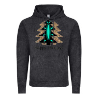 Vintage Black Happy Holidays Tree Vintage Hoodie - Bettercallsaul