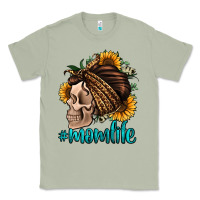 Matcha momlife skull with bandana Classic Tee - Jasminsmagicworld